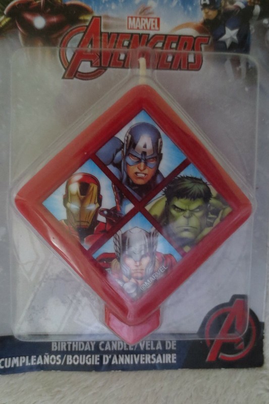Marvel Avengers Birthday Candle Cake Topper Wilton New gallery