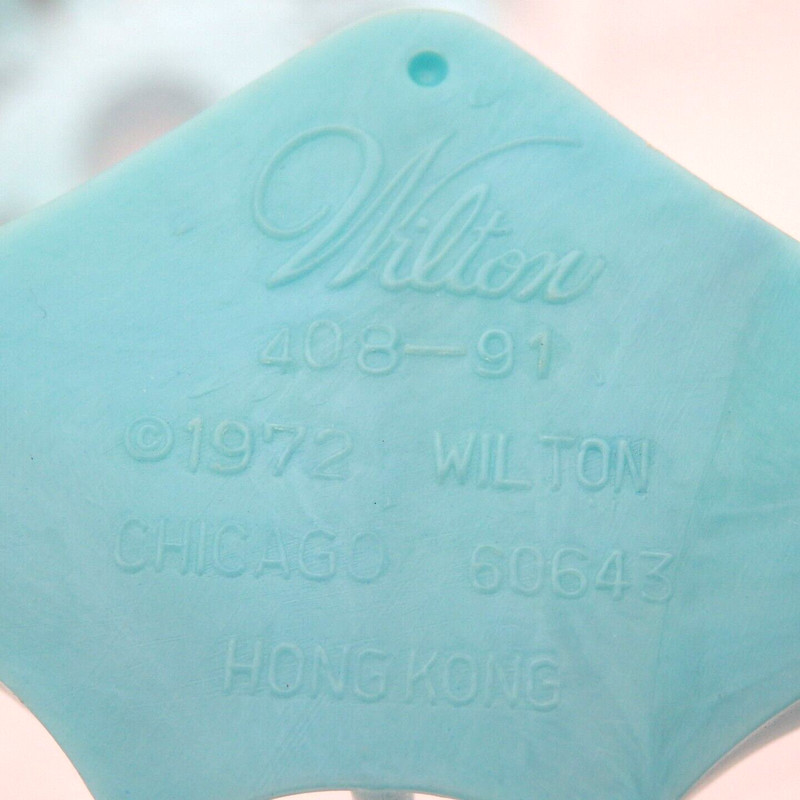 Wilton Wedding Cake Fondant Cookie Cutters 1972 Wilton Press Set of 9 Unused! gallery