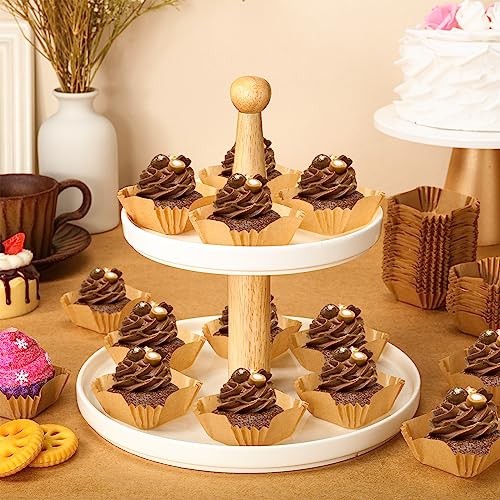 350 Pcs Square Mini Cupcake Liners Disposable Brownie Baking Pan Liners Craft gallery