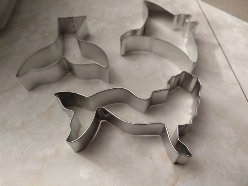 Stingray - Mermaid - Mermaid Tale Fin Cookie Cutter 3pc Set gallery