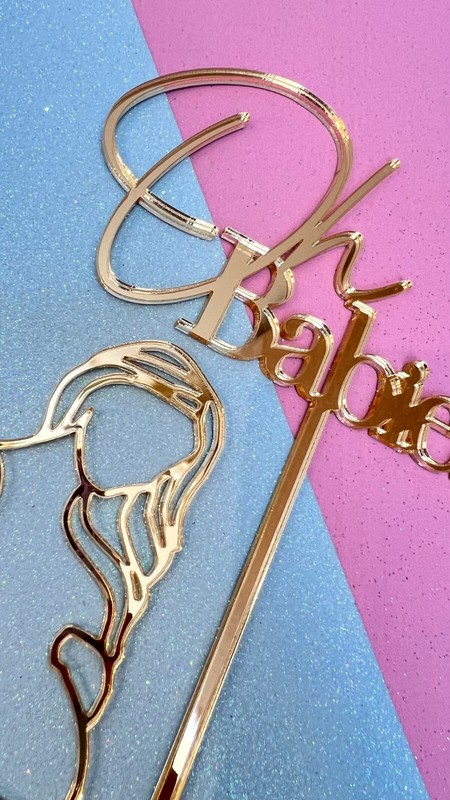 Oh Babies/oh Baby Cake Topper & Line Art cake Charm D1 gallery
