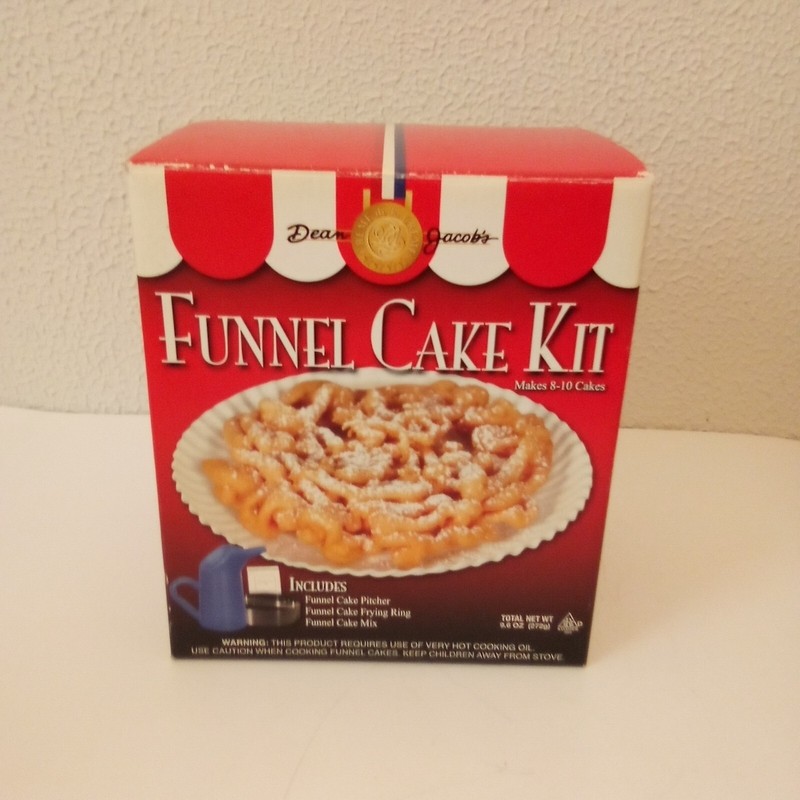 Dean Jacobs Funnel Cake Yellow Pitcher Ring No Mix Kit New