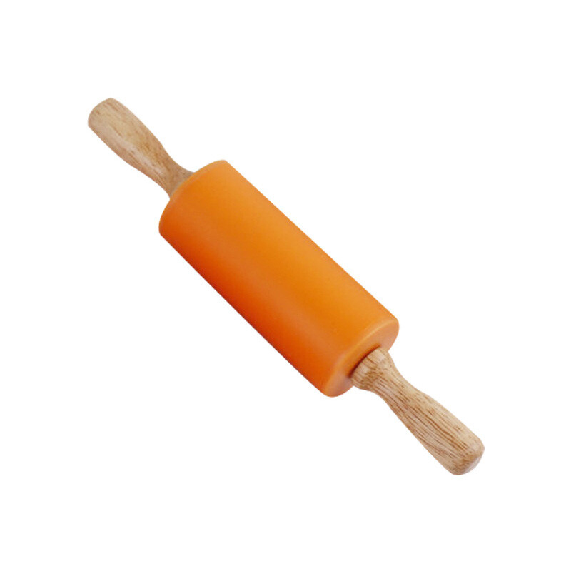 23CM Mini Dumpling Rolling Pin Solid Non-Stick Wooden Handle Rolling Pin gallery