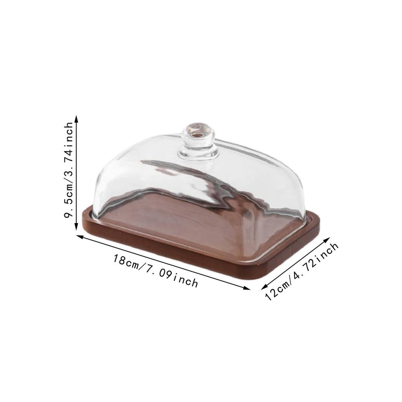 Cake Stand with Lid Cake Holder Butter Dish Appetizer Dessert Cheese Cake gallery
