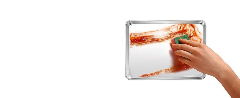Extra Lar Baking Sheet, 20”x14” Stainl Steel Cookie Sheet Pan gallery