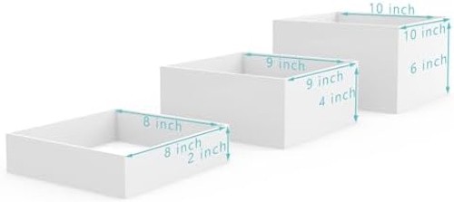 PecMuikee Buffet Risers, Food Risers for Buffet Table, Display Stand Shelf fo... gallery