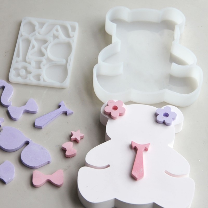 Bear Silicone Fondant Mold for Chocolate Cake Decoration gallery