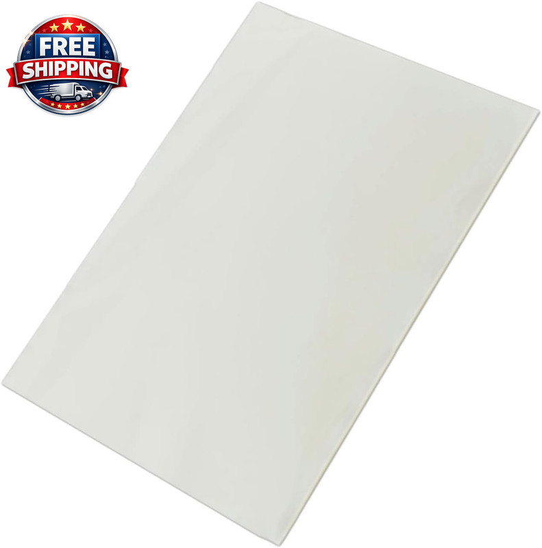 Edible Rice Paper Wrappers, 50 Count – Perfect for Candy & Treats 9″x12.6