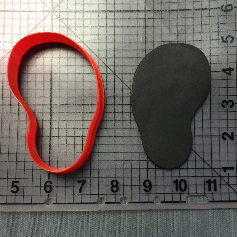 Ear 100 Cookie Cutter
