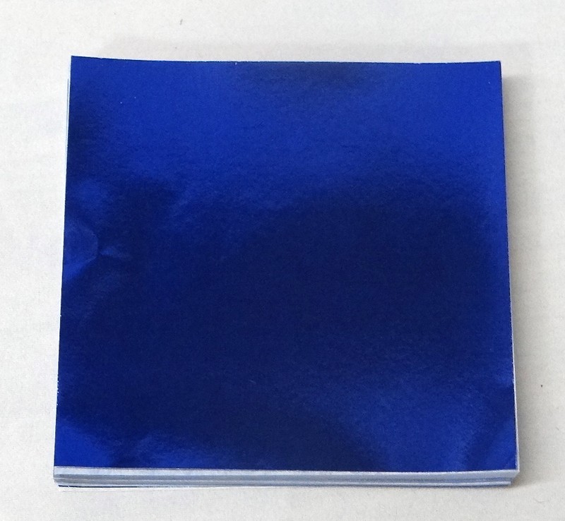 Dark Blue Candy Foil Wrappers Confectionery Foil 125 count