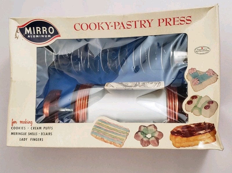 Vintage Mirro Cooky & Pastry Press no. 358 AM Made in USA Cookie
