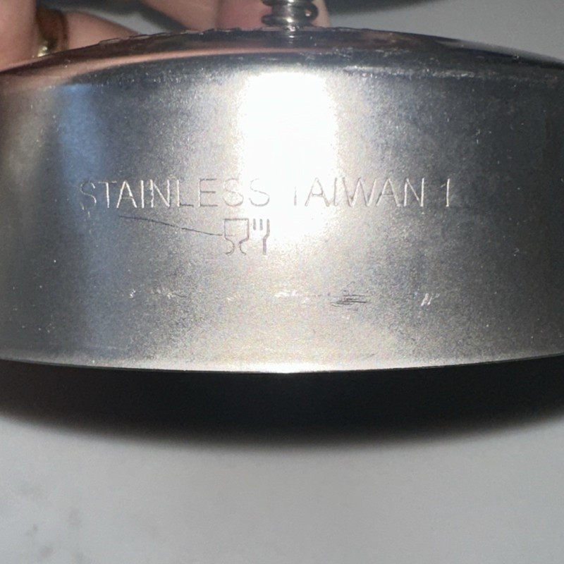 Pampered Chef Cut N Seal Stainless Steel Pastry Cutter Blender Silver Round gallery