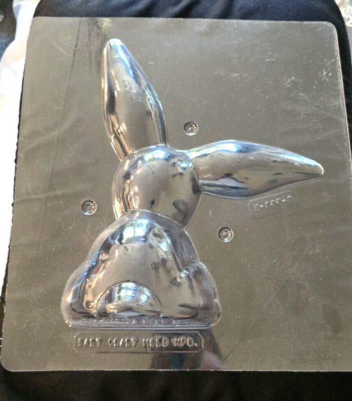 Chocolate Mold - 3D Mold - XLg Long Eared Bunny gallery