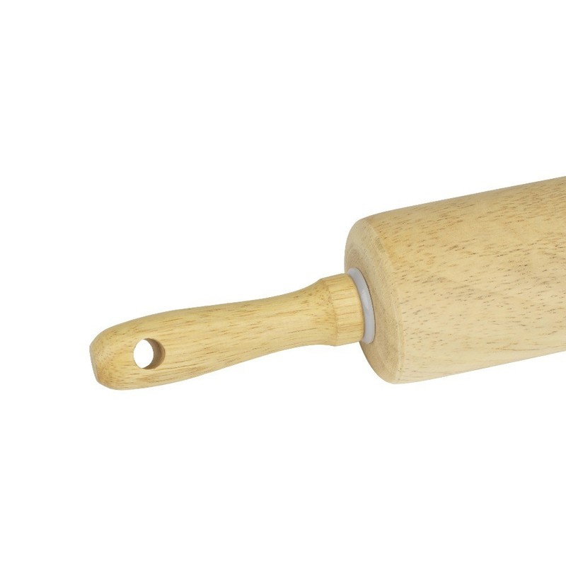 Wooden Rolling Pin 10x2 Inch Natural Wood Dough Roller Baking Pastry Tool gallery