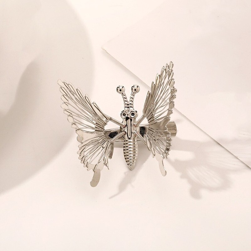 1pc Hanfu Hairpin Hair Accessories Ancient Style Dragonfly Tassel Duckbill Clip