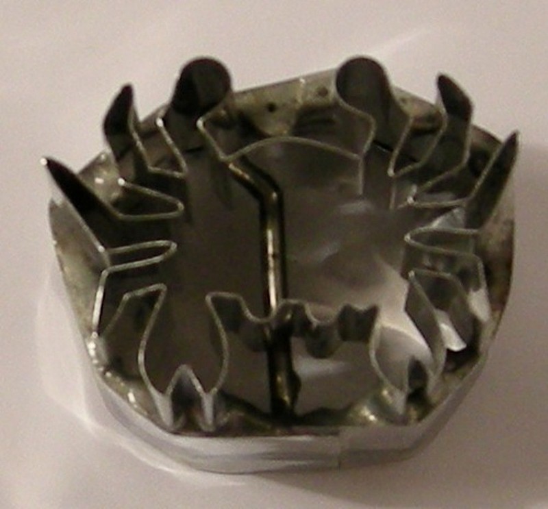 Cutter vegetable/meat s/s 6x4cm crab Guaranteed Quality