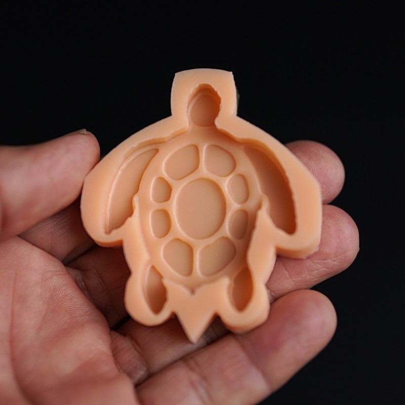 Abstract Sea Turtle Food Grade Silicone Mold Cake Decorating Supply – Resin Mold