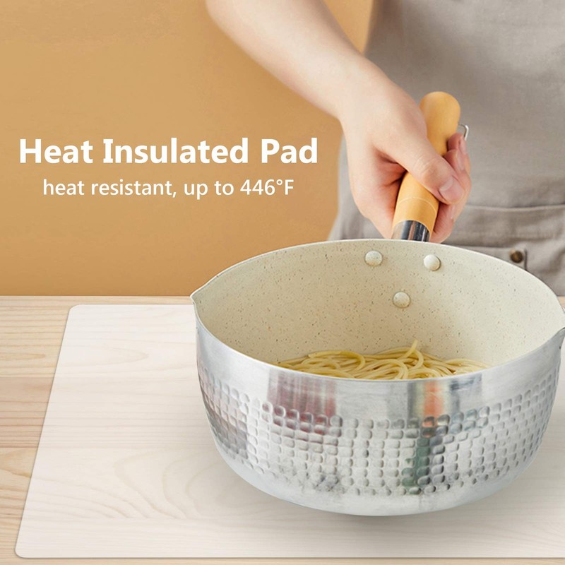 Gartful Silicone Mats for Kitchen Counter, Large L-25"x 17"x 0.03", White gallery