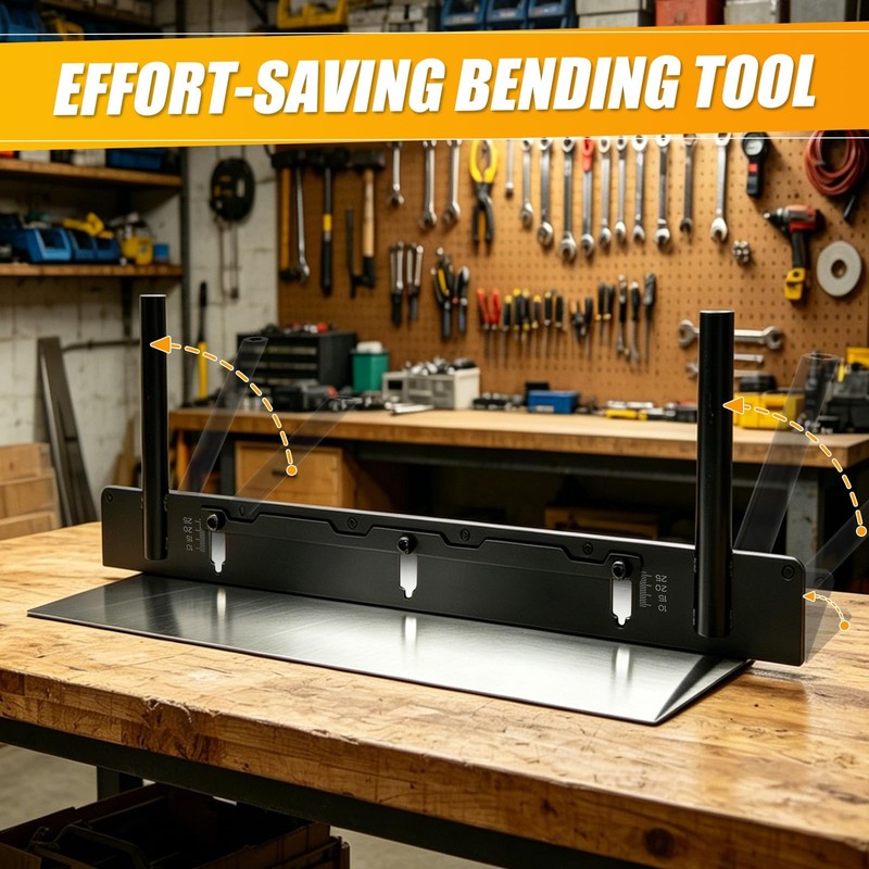 Sopnom 15-Inch Sheet Metal Bender Top - 3 Nut Locking Adjustment From 3/8 To 1 gallery