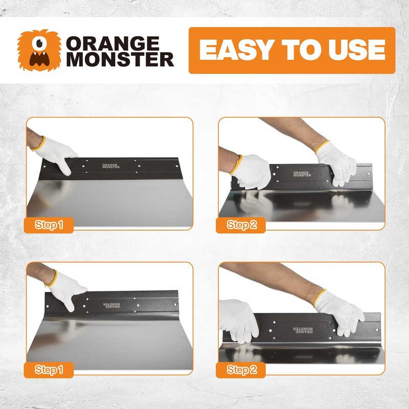 Orange Monster 18 Inch Sheet Metal Bender Tool For Hvac Ductwork 16-Gauge Steel gallery