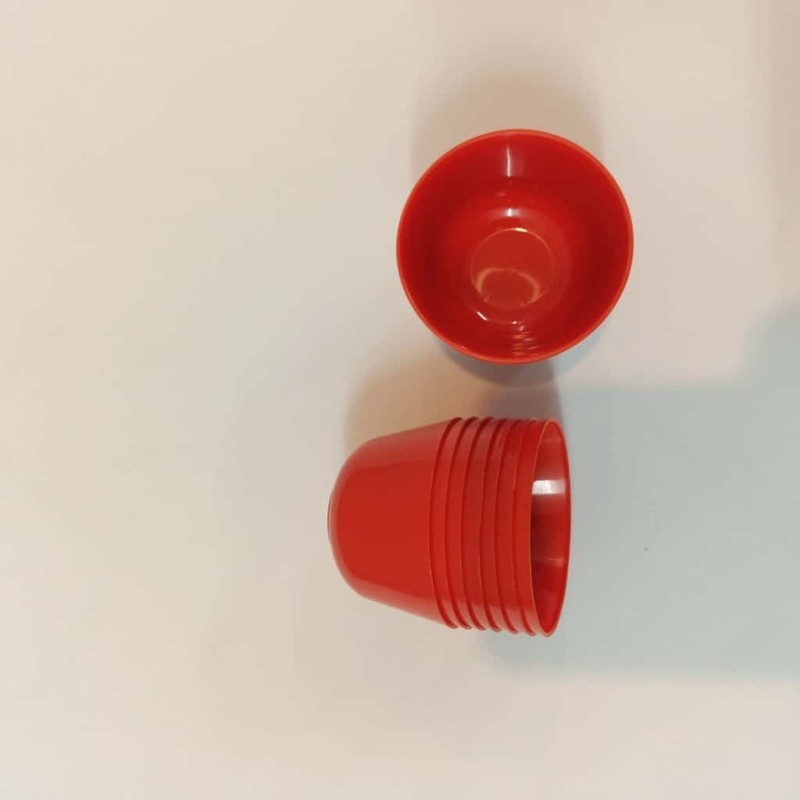 Puto Molder Pichi-Pichi Kutsinta Plastic Mold Kuih Talam Red Colour Plastic Mold gallery