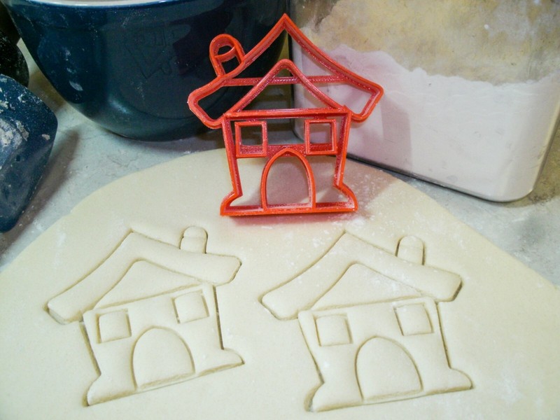 SCHOOLHOUSE SCHOOL HOUSE WHIMSICAL KIDS CARTOON STYLE COOKIE CUTTER USA PR997 gallery