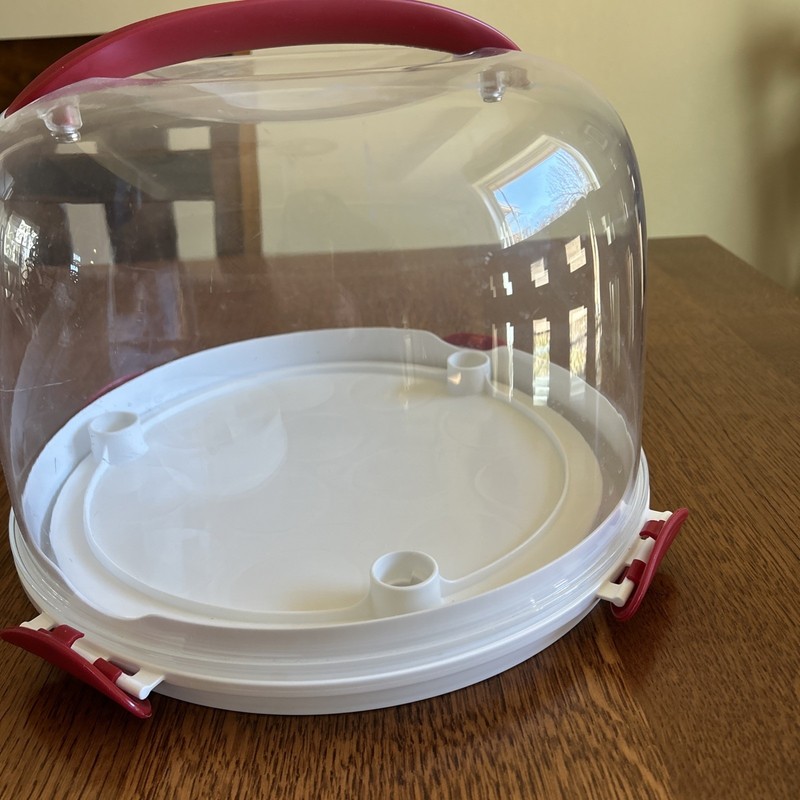 Versatile 2-Tier Cupcake, Mini-Muffin, Cake pop, Cak Storage/Carrier-Clear Dome gallery