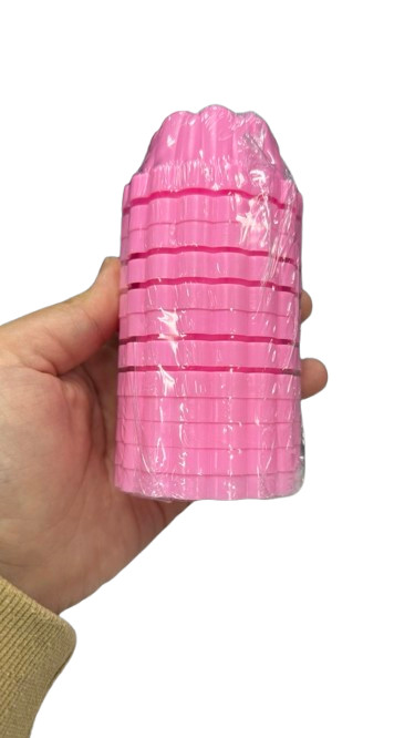 Pichi Kutsinta Puto Flower Kuih Plastic Mold 12pcs Pink Color Mold Dessert