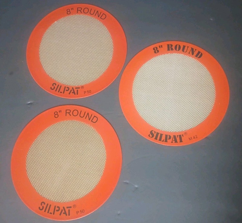 Silpat 8″ Round Baking Mats Set of 3