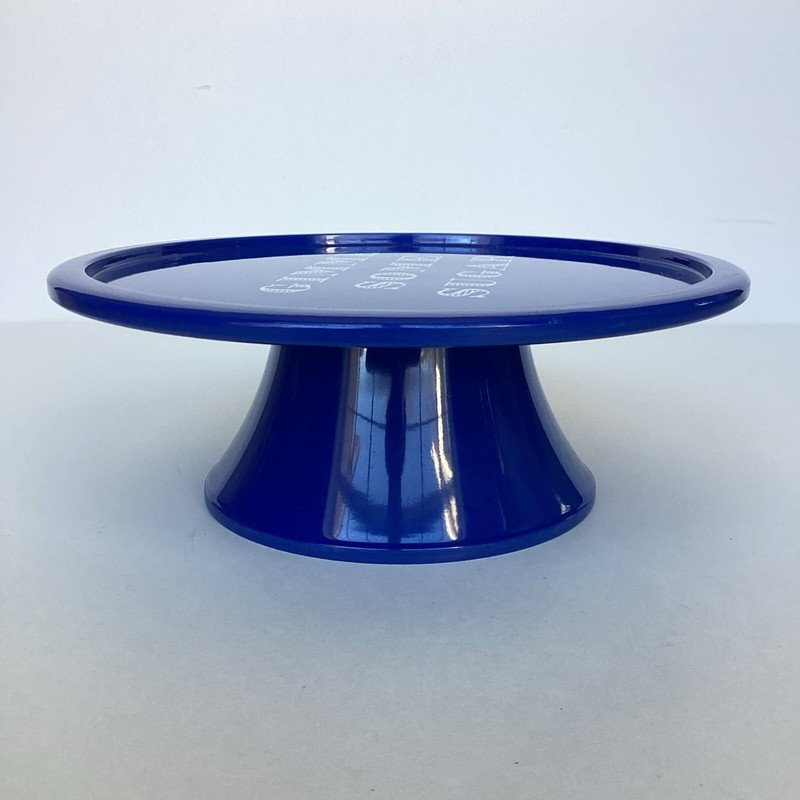 Crate & Barrel Draper James Cake Stand Plate Blue Gimme Some Sugar Pedestal gallery