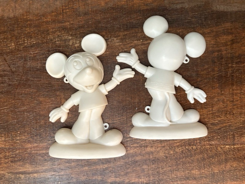 Vintage 1970s Wilton Disney 3D Plastic Chocolate Candy Molds Set of 6 w/ BOX gallery