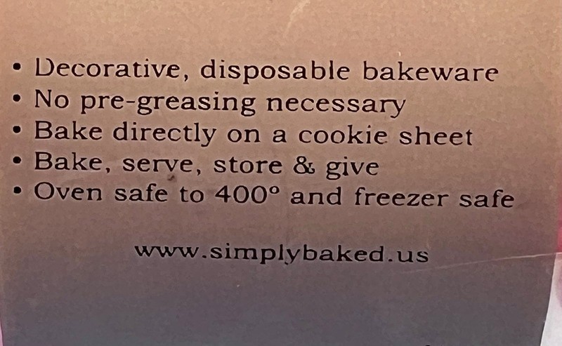 Simply Baked Paper Baking Cups 3 25 Piece Packs Pink White Striped 3 oz Sealed gallery