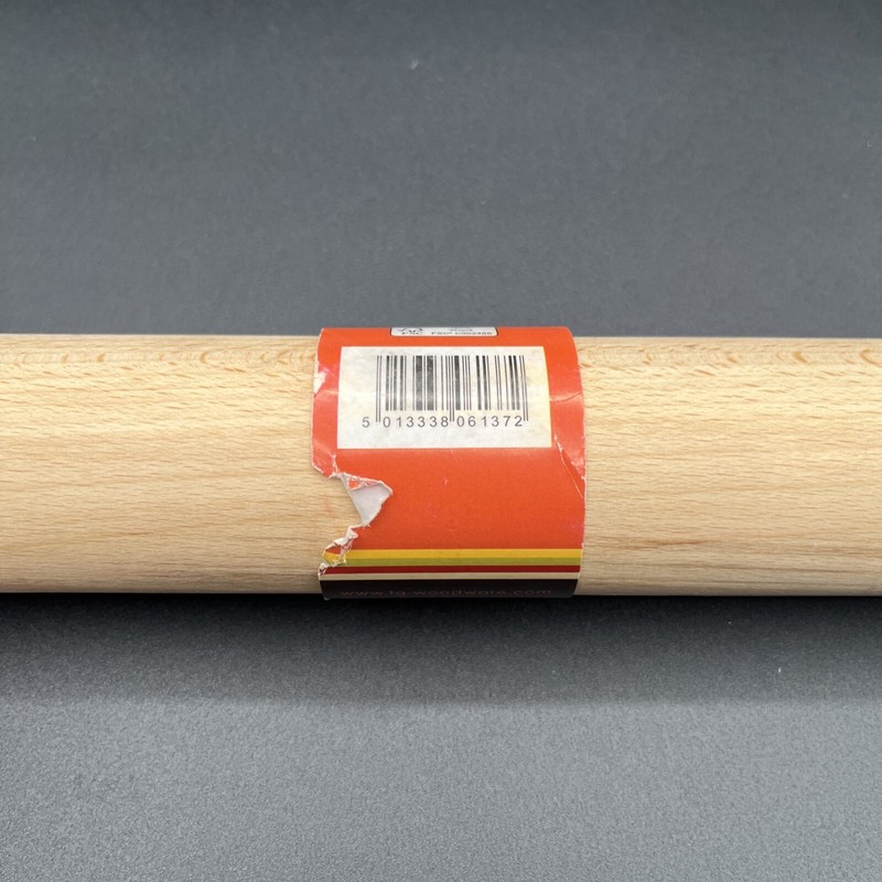 French Rolling Pin For Baking Pasta Pizza Bread Natural Beech Wood Dough Roller gallery