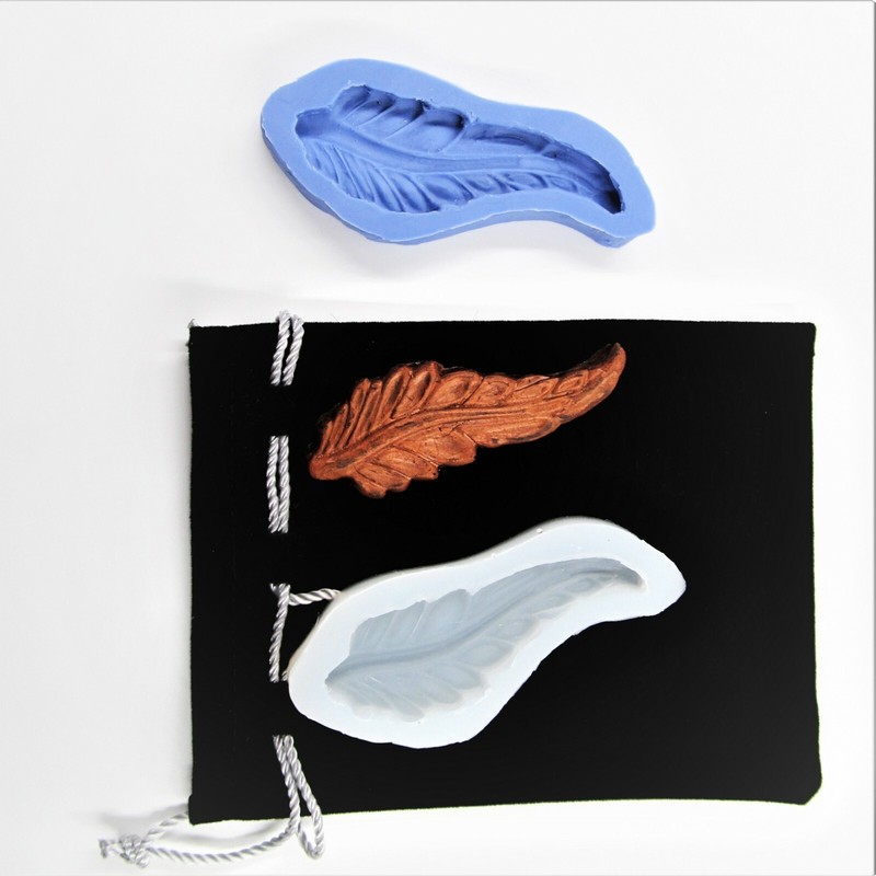 3D Leaf Food Grade Silicone Mold Gum Paste Supply # 152 Fondant Cake Decorating gallery