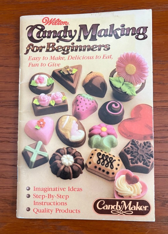 Wilton Candy Making For Beginners 1982 Vintage Instruction How To Recipe Booklet