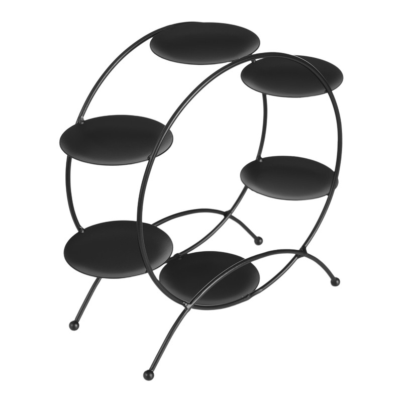 12pcs Round Cupcake Dessert Display Stand Fruits Snack Holder Party Events Decor gallery