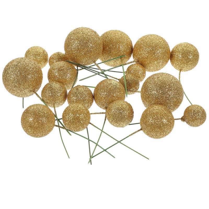 20 Pcs Birthday Cake Topper Ball Shape Decorating Toppers Decorations gallery