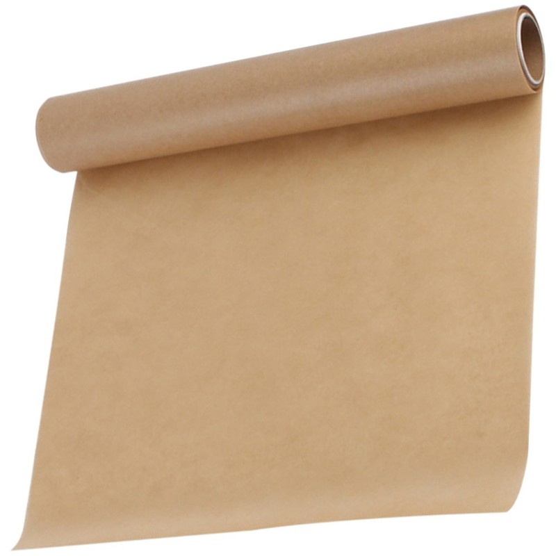 Cuttable Khaki Parchment Baking Paper Roll for Oven Use and Food Wrapping gallery