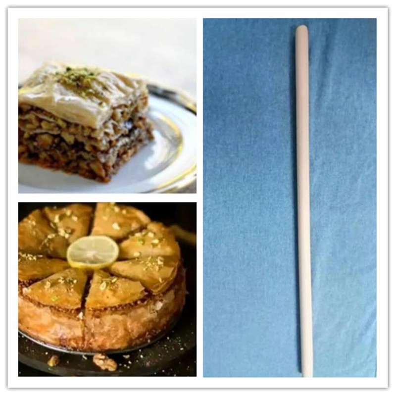 Thin Rolling Pin （80 * 2cm），Suitable for large baking projects gallery