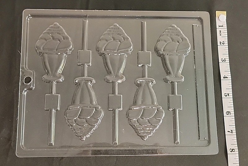Life of the Party Ice Cream Sundae Picnic Fair Festival Chocolate Lollipop Mold