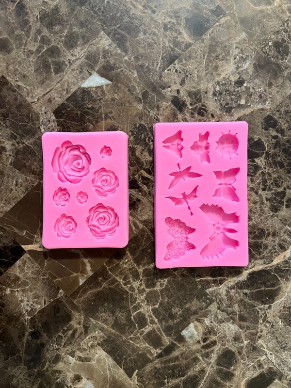 Flower Butterfly Marine Silicone Molds for Chocolate Candy Polymer Clay gallery