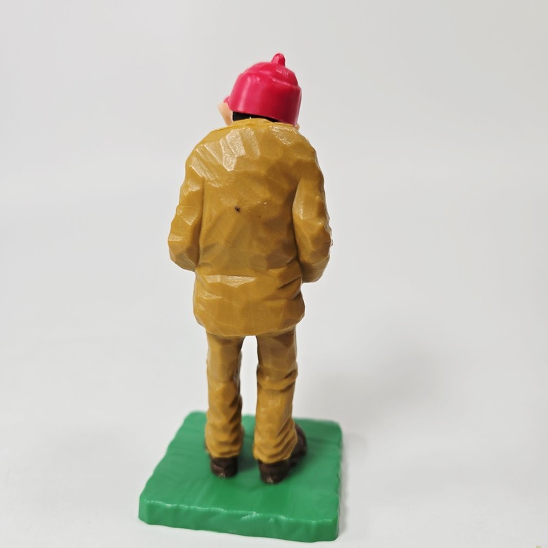 Vintage Wilton Cake Topper Old Man Hunter Figurine 1978 With Beer Can gallery