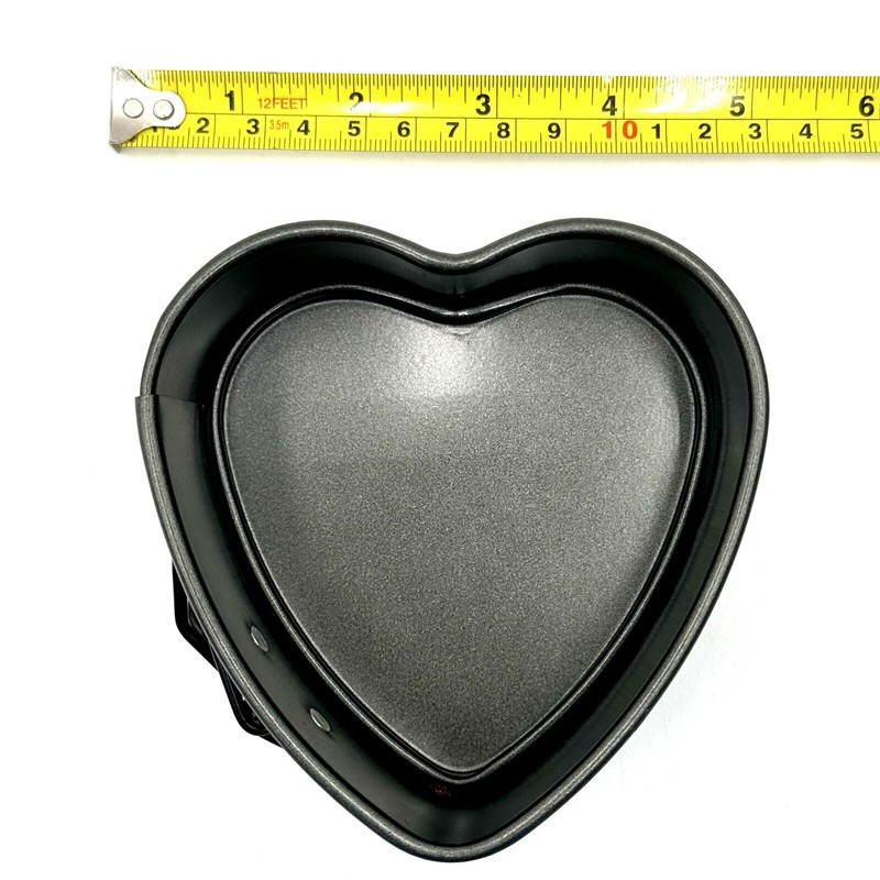 Tin Non-stick Spring Form Loose Heart-Shaped Tray Cake Baking Baking Pan Cake gallery