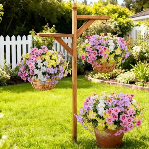 12 Bundles Artificial Flowers for Pink,light Yellow,pink Purple,white gallery