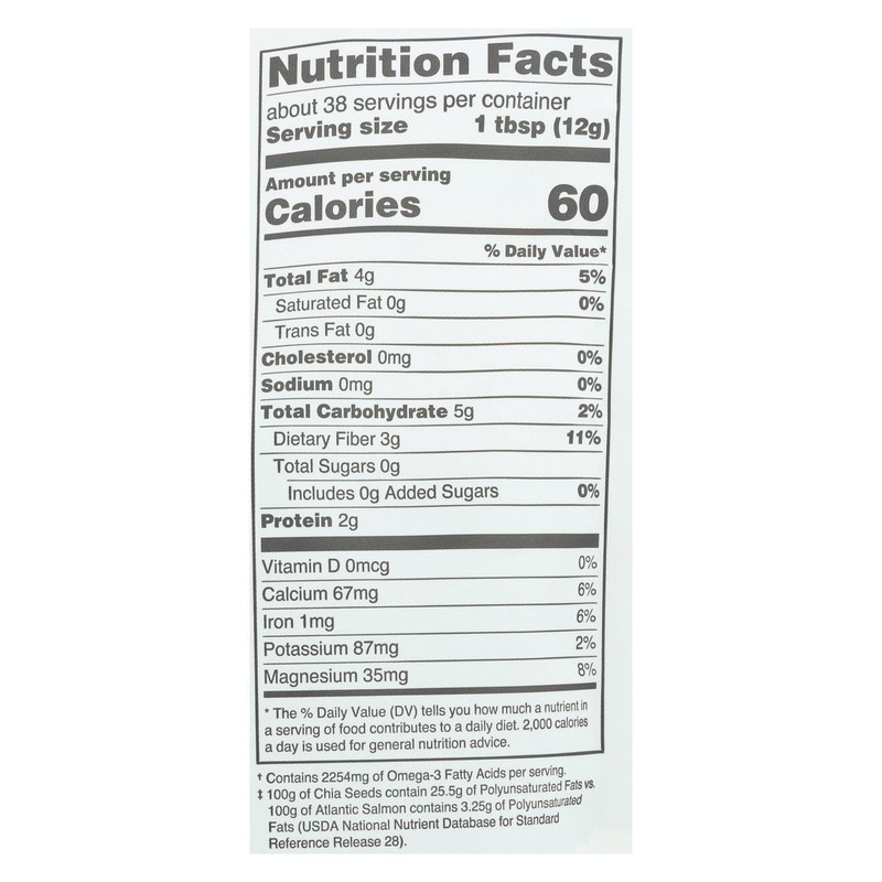 Navitas Organics Seed Chia Organic 16 oz Pack of 6 gallery