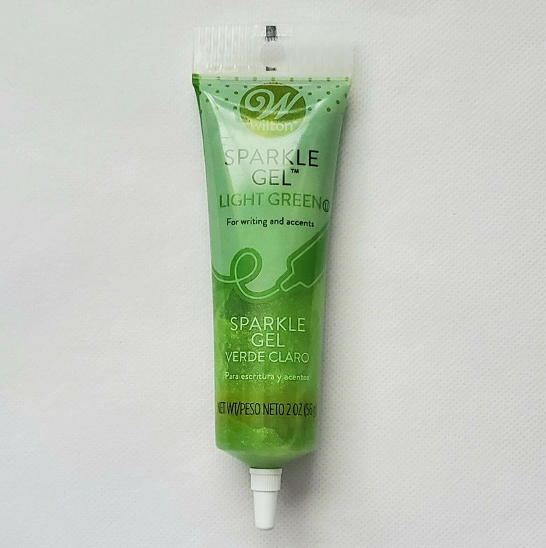 Wilton Sparkle Gel ICING For Writing & Accents Light Green Baking/Cake Design,