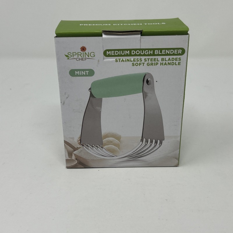 Spring Chef Dough Blender, Professional Pastry Cutter with Stainless Steel Blade