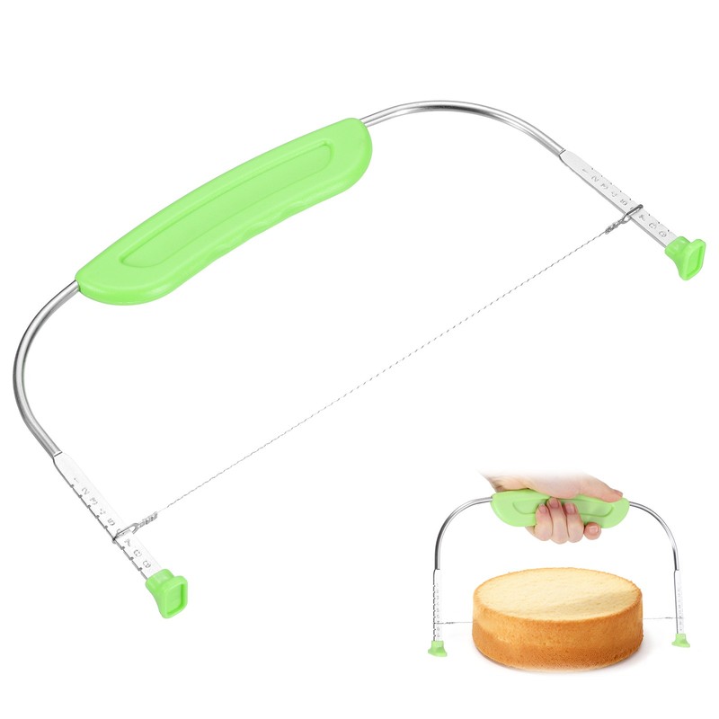 Cake Cutter Slicer Leveler for Greens, with Stainless Steel Handle