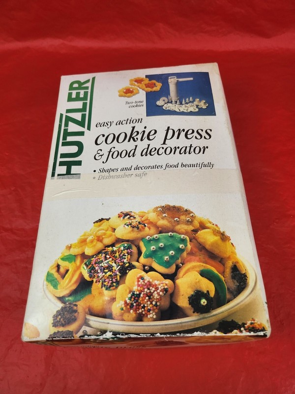 Hutzler Easy Action Cookie Press & Food Decorator gallery