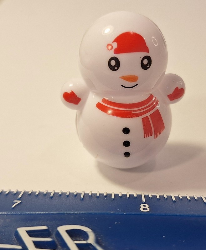 Tiny Roly Poly Snowman Trees Cake Toppers Crafts 27 Pieces Christmas Holiday Set gallery